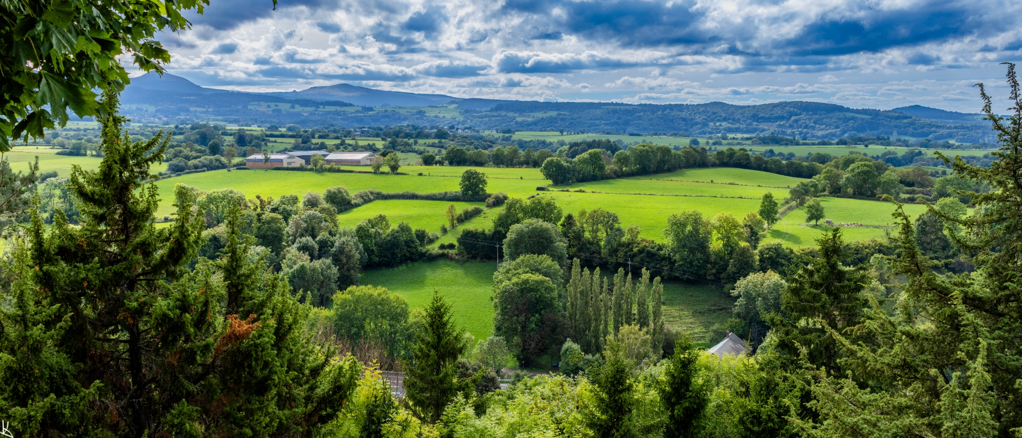 Recoleine - panorama depuis la chapelle